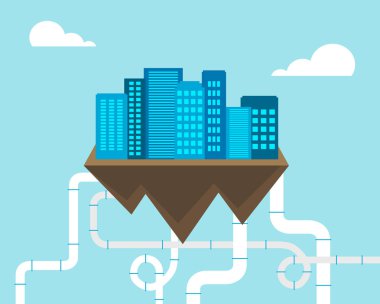 Ticari Real Estate şehir Emlak Kiralama veya Reale temsil eder