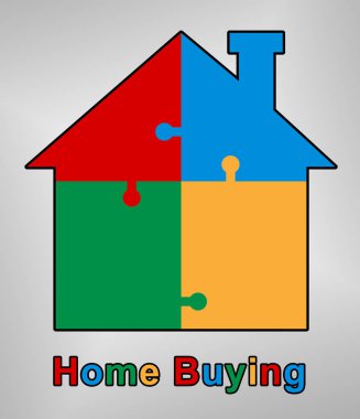 Ev veya ev satın alma rehberi sembolü anlamına gelir gayrimenkul Rehberi - 