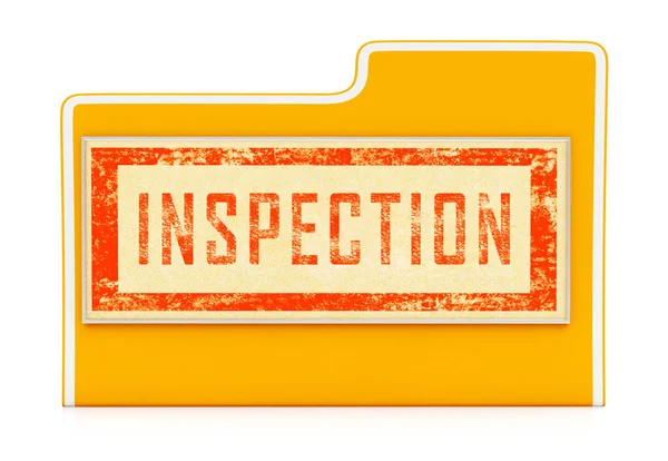 Home Inspection Report Folder Shows Property Condition Audit - 3 — Stock Photo, Image