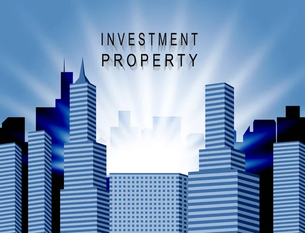 Investimento immobiliare Australia City Depicts Acquisti immobiliari — Foto Stock