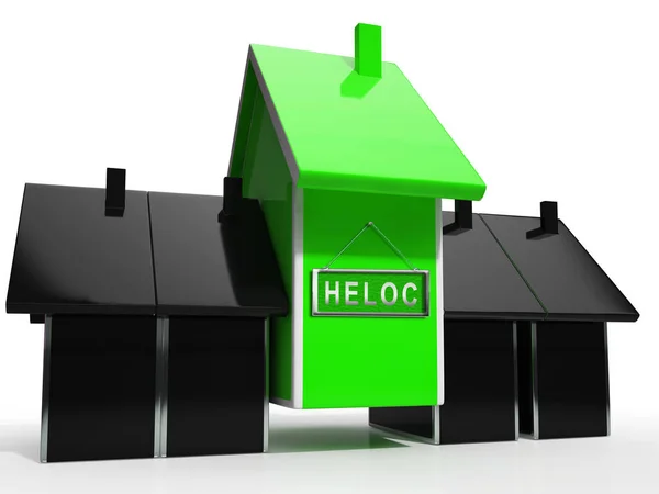 Sermaye yayın F temsil kredi sembolü Home Equity Line — Stok fotoğraf