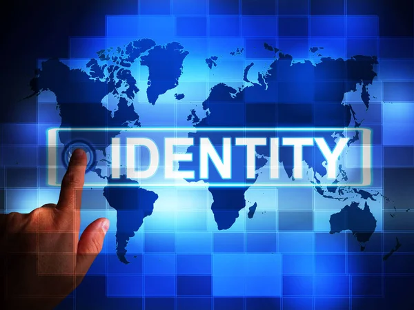 Identity access means verification and authentication control - — Stock Photo, Image