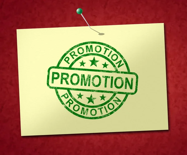 Promo promotion concept icon means best deals or price reduction — Stock Photo, Image