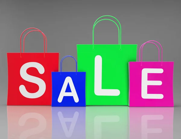 Sale discounts concept icon means best prices and bargains - 3d — Stock Photo, Image