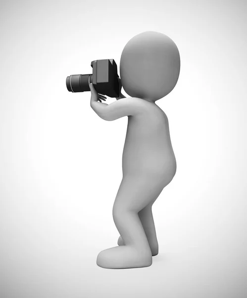 Photographie avec un appareil photo reflex numérique et équipement professionnel comprennent — Photo
