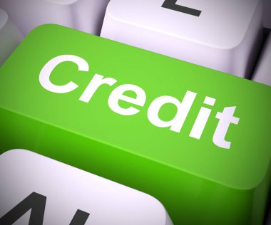 Kredi hattı kavramı simgesi banka kredileri veya ödünç mo atıfta