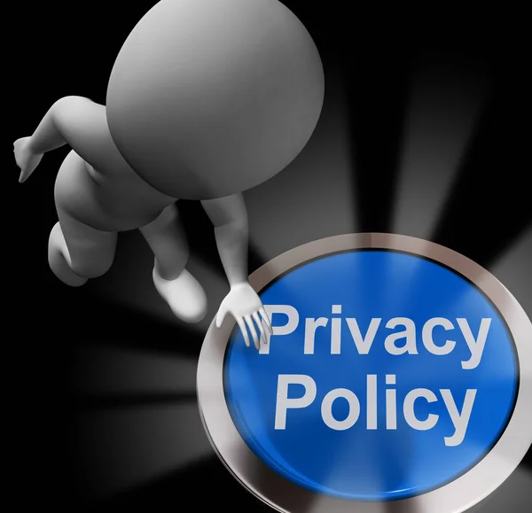 Privacy Policy of intentieverklaring voor gegevensbescherming direct — Stockfoto