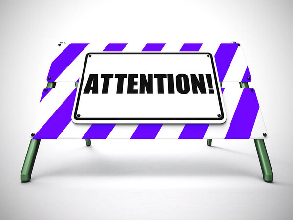 Значок внимания означает наблюдение за опасностью и опасностями - 3
