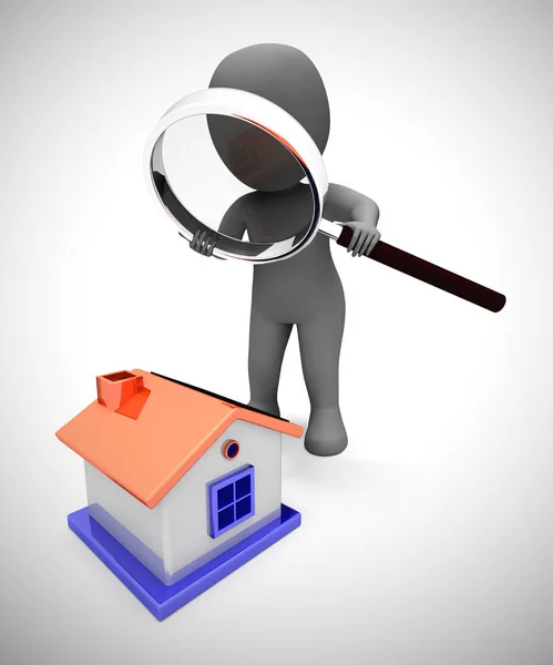 House search concept means looking to buy property for ownership — Stock Photo, Image