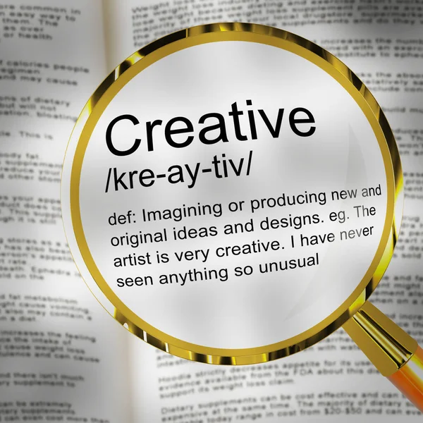 Creative thinking concept icon means inventive or original  artw — Stock Photo, Image