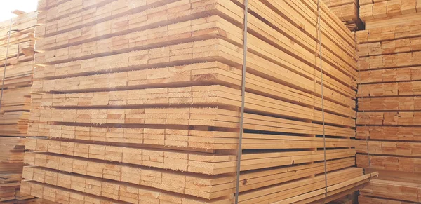 Holzwerkstoffe Bauholz — Stockfoto