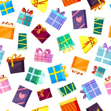 hediye kutuları desen. renkli xmas valentine ve diğer kutlamalar sunar kutusu şeritler alışveriş sürpriz Doğum günü