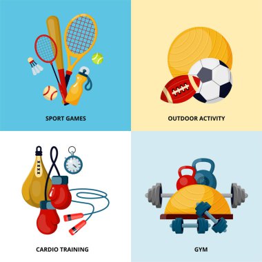 Sağlıklı yaşam tarzı sosyal medya afiş vektör şablonu