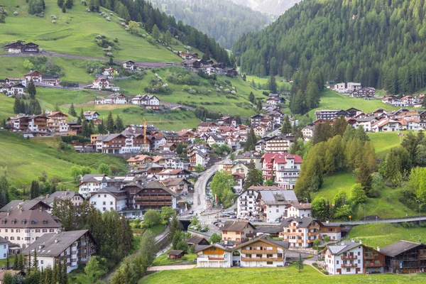 Selva Köyü, Wolkenstein, Gardena Valley, Güney Tirol, Dolomites, İtalya