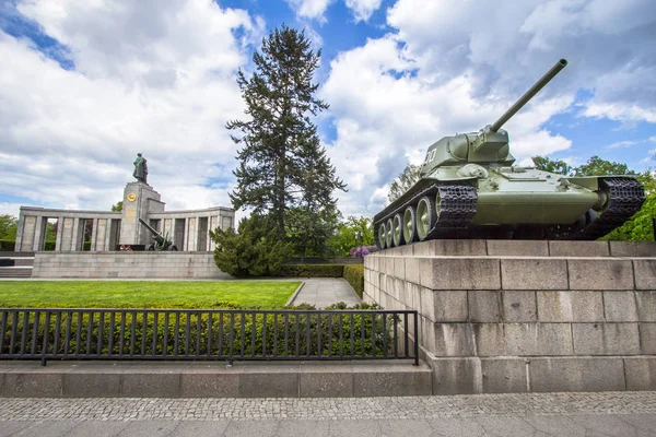 Architectural detail of the Soviet War Memorial in Tiergarten in central Berlin