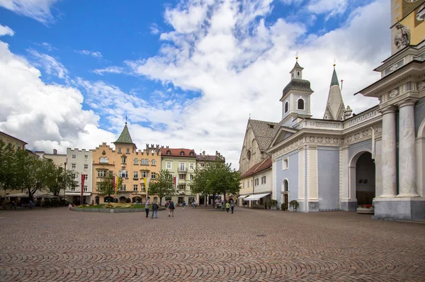 Cathedral Santa Maria Assunta San Cassiano Brixen South Tyrol Italy — Stock Photo, Image