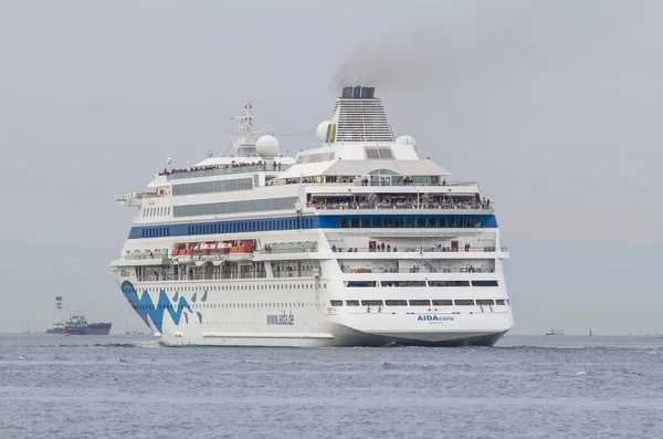 Crociera Lusso Nave Sul Mare Kiel Germania — Foto Stock