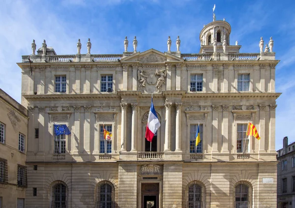 Hotel Ville Stadshuset Arles Frankrike — Stockfoto