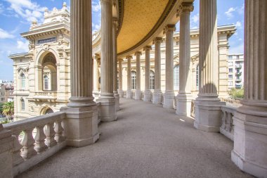 Dış görünümünü Palais (saray) Longchamp, Marseille, Fransa