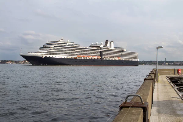 Luxury Cruise Ship Sea Kiel Germany — Stock Photo, Image
