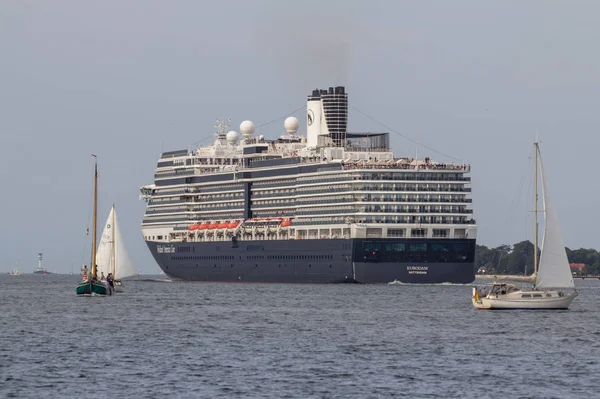 Cruzeiro Luxo Navio Mar Kiel Alemanha — Fotografia de Stock