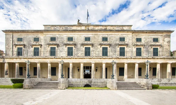 Palácio São Miguel São Jorge Ilha Corfu Grécia — Fotografia de Stock