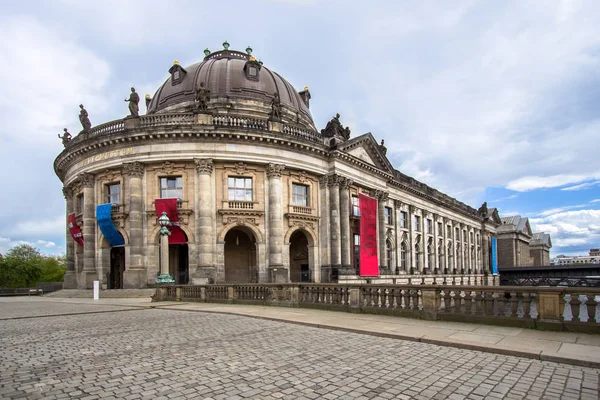 Widok Muzeum Bodego Wyspy Muzeów Museumsinsel Dzielnicy Mitte Berlinie Niemcy — Zdjęcie stockowe