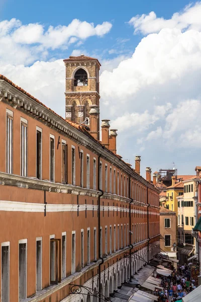 Palazzo Dei Dieci Savi Nära Rialtobron Venedig Italien — Stockfoto