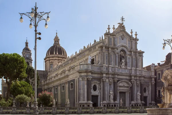 Katedrála Santa Agata Catania Sicílie Itálie — Stock fotografie