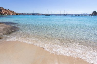 Cala Corsara, Maddalena adalar Sardunya Adası, İtalya