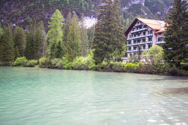 Luxury Hotel Lake Braies Dolomites, South Tyrol, İtalya