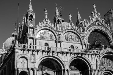 Dünya ünlü Basilica San Marco Venedik, İtalya