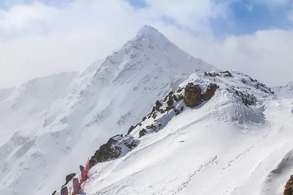 Snowy Góry Alpy Szwajcarskie — Zdjęcie stockowe