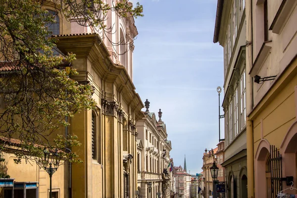 Здания Старом Городе Чехии — стоковое фото