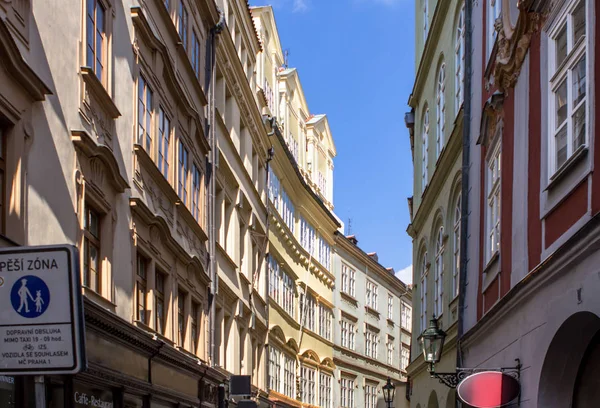 Vackra Byggnader Gamla Stan Prag Tjeckien — Stockfoto