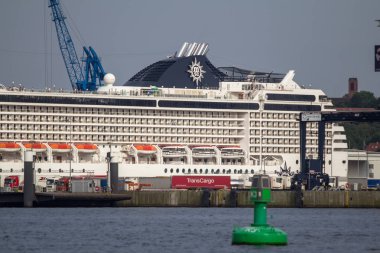 Lüks yolcu gemisi Denizi'ndeki Kiel, Almanya