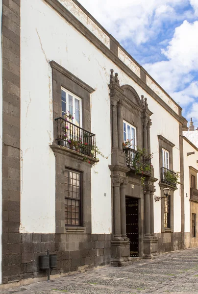Historical Buildings Plaza Del Pilar Nuevo Las Palmas Gran Canaria — Stock Photo, Image