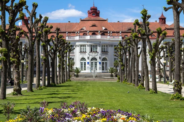 Güzel Binalar Dan Geleneksel Şehir Karlovy Vary Çek Cumhuriyeti — Stok fotoğraf