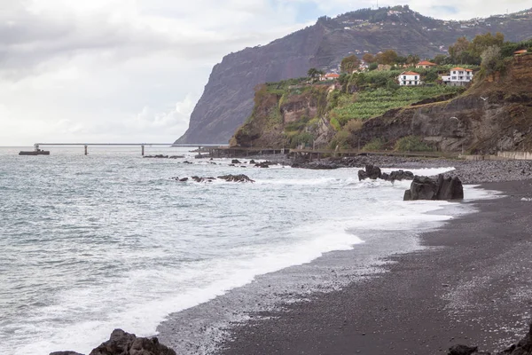 Wilde Nordküste Madeiras Ponta Poiso Portugal — Stockfoto