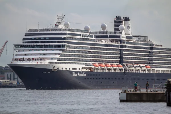 Luxe Cruise Schip Zee Kiel Duitsland — Stockfoto