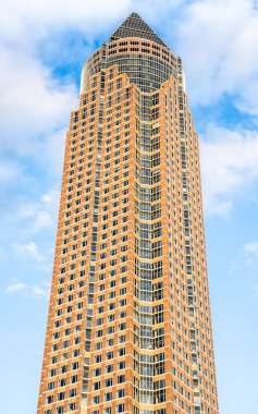Fuar Kulesi (Messeturm), Frankfurt, Almanya