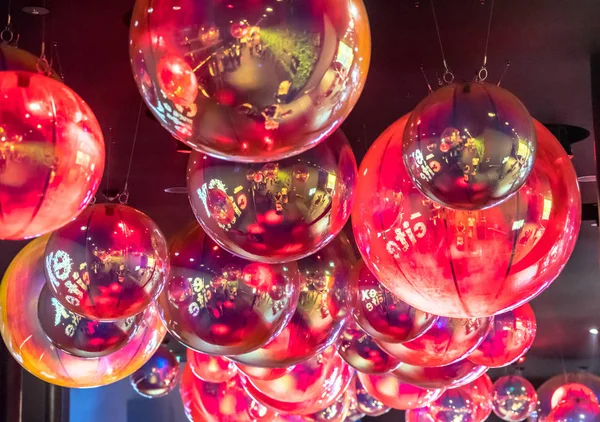 Mercan hava balonları — Stok fotoğraf