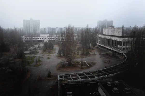 Cidade abandonada de Pripyat 2019 — Fotografia de Stock