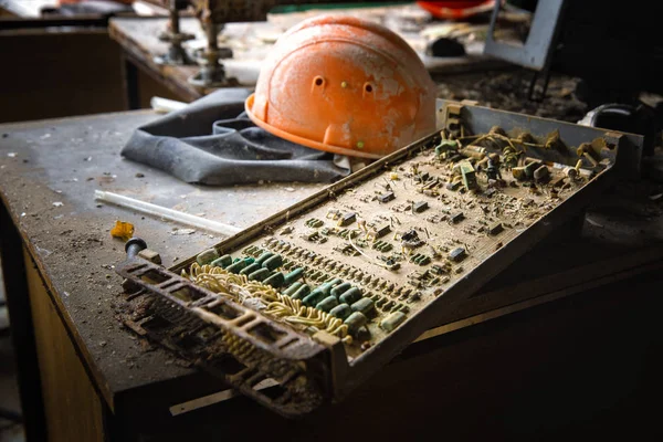 Old industrial computer parts — Stock Photo, Image