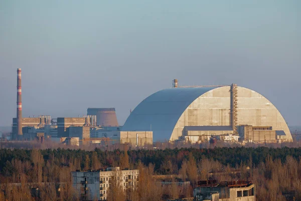 Kärnkraftverket i Tjernobyl 2019 — Stockfoto