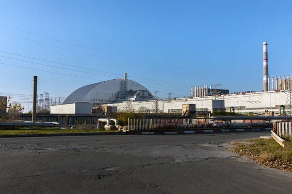 Central nuclear de Chernobyl 2019 — Foto de Stock