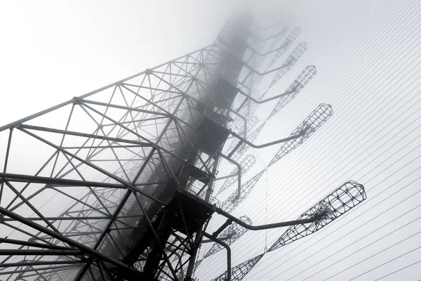 Duga Antenna Complex in Chernobyl Exclusion zone 2019 — Stock Photo, Image