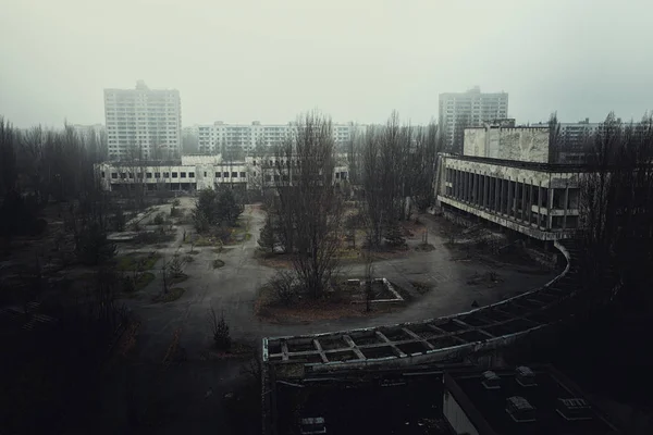 Övergivna staden Pripyat 2019 — Stockfoto