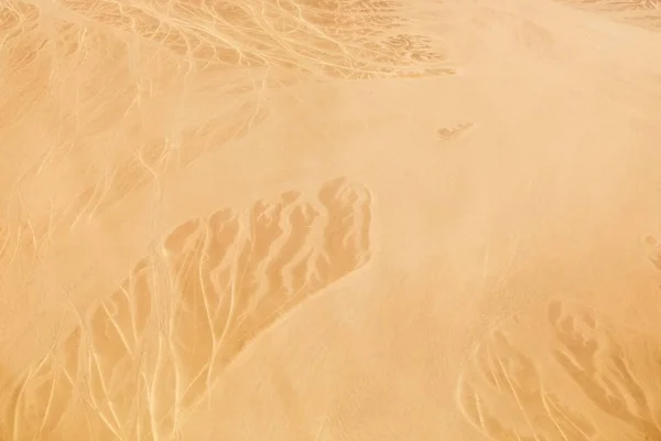 Текстура пустелі, знята зверху — стокове фото
