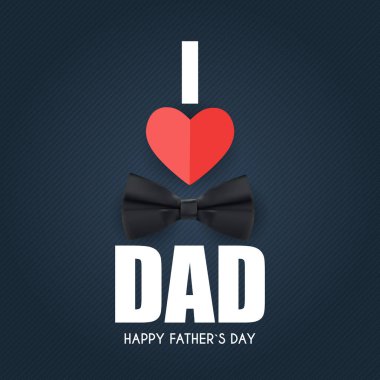 Babalar Günün kutlu olsun. En İyi Baba Vektör İllüstrasyonu